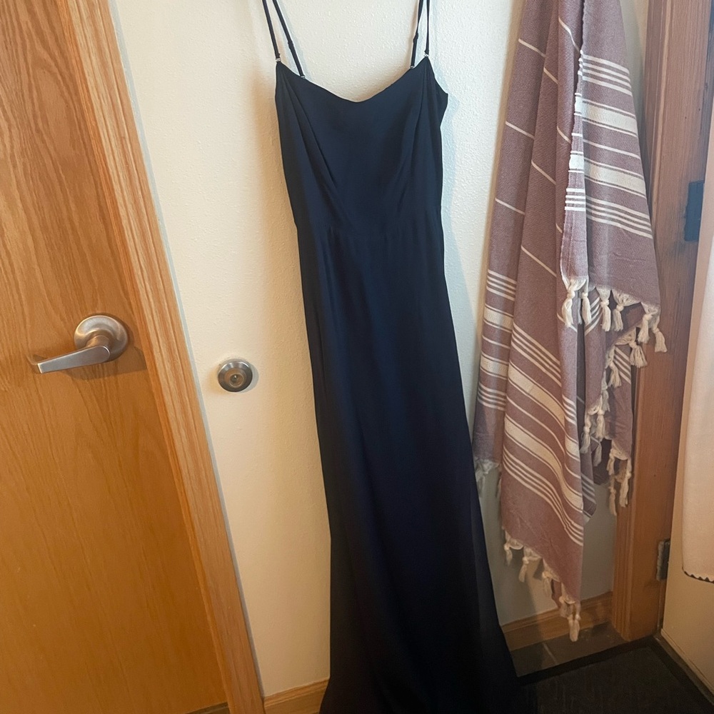 Reformation Ingrid Dress - Navy - Picture 4 of 6
